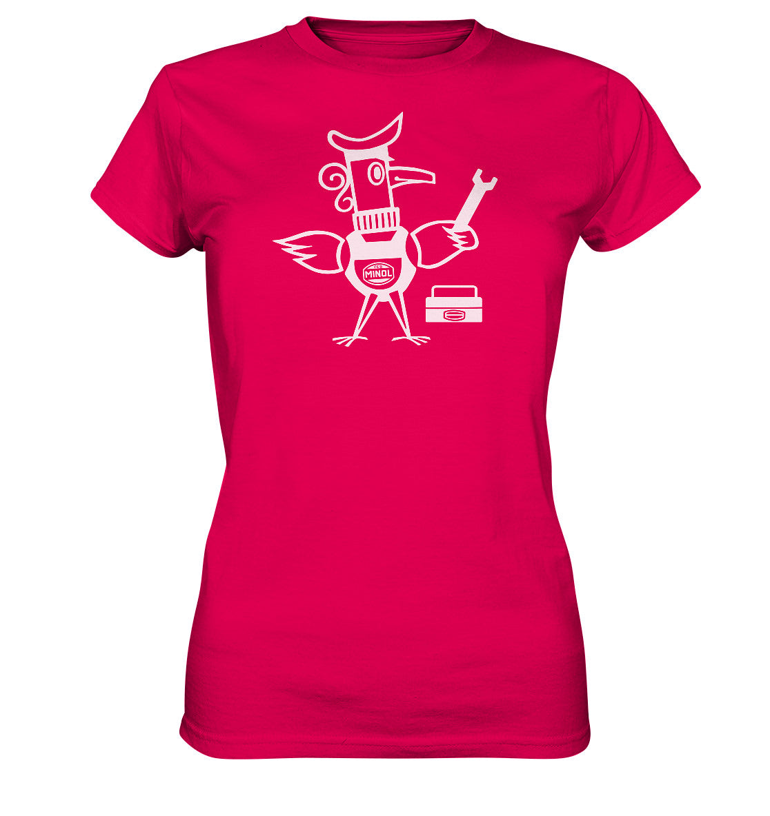 DDR Ostalgie Shirt Mädels • MINOL PIROL - URVERSION