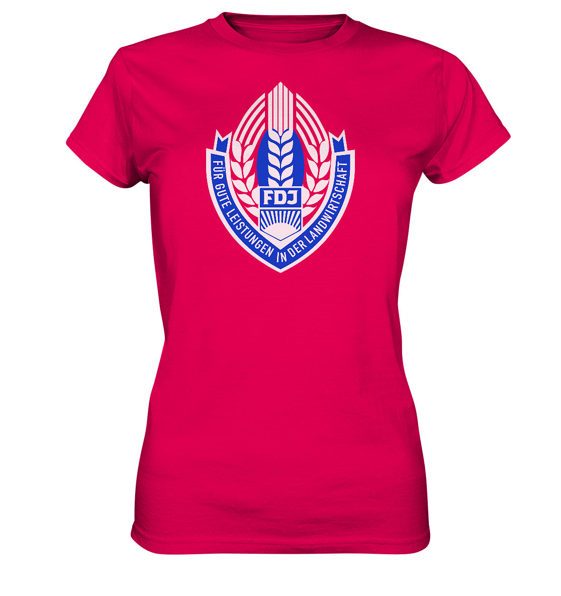 DDR Ostalgie Shirt Mädels • FDJ - FÜR GUTE LEISTUNGEN IN DER LANDWIRTSCHAFT