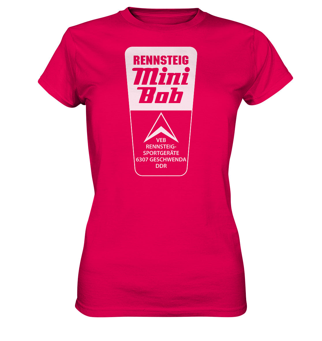 DDR Ostalgie Shirt Mädels • RENNSTEIG MINI BOB - Ladies Premium Shirt