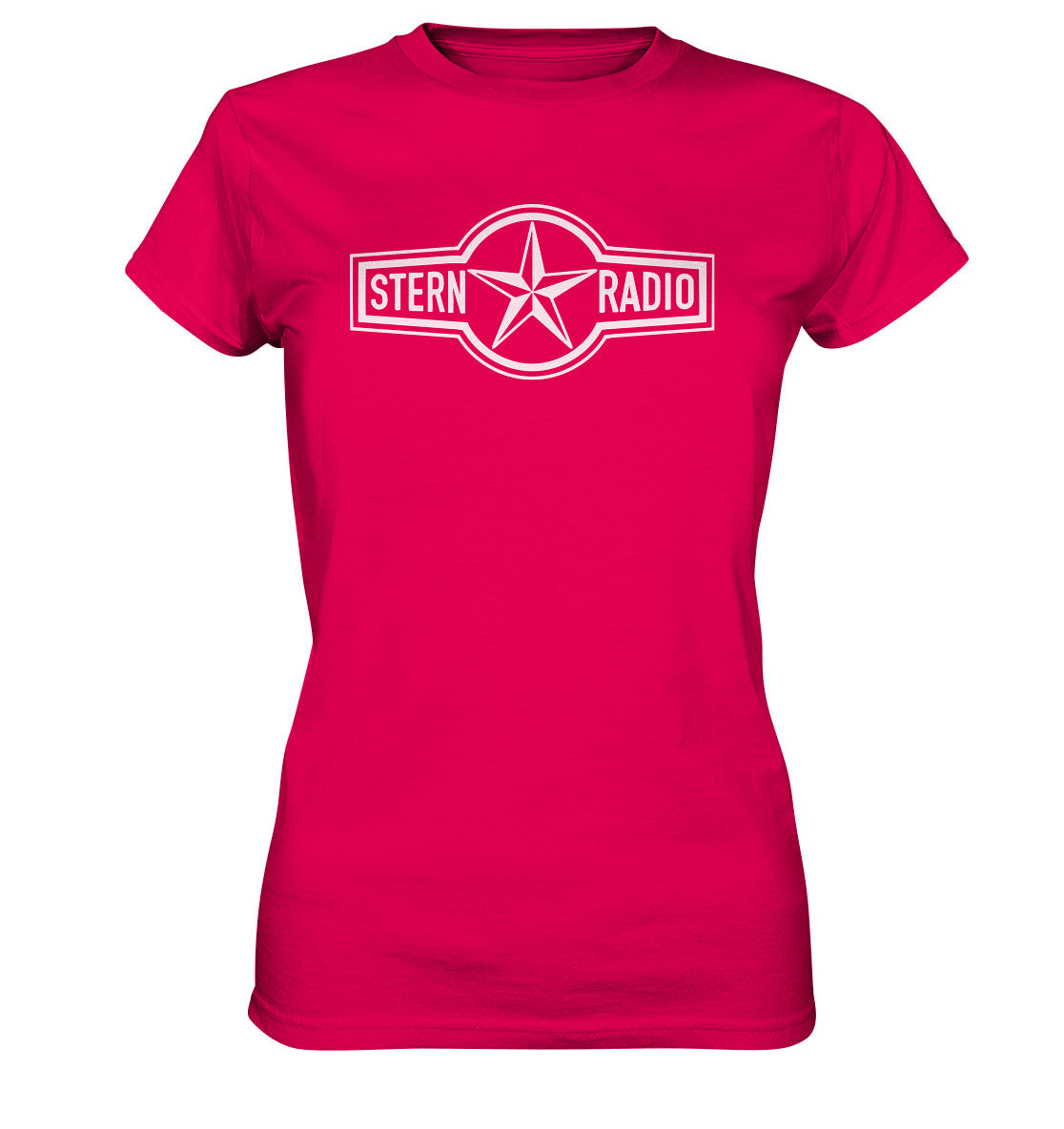 DDR Ostalgie Shirt Mädels • STERNRADIO BADGE