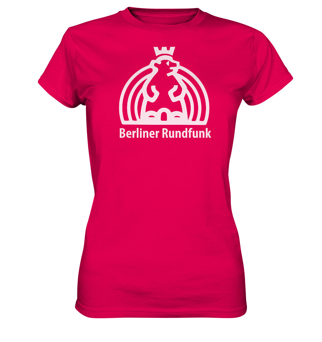 DDR Ostalgie Shirt Mädels • BERLINER RUNDFUNK - dunkel