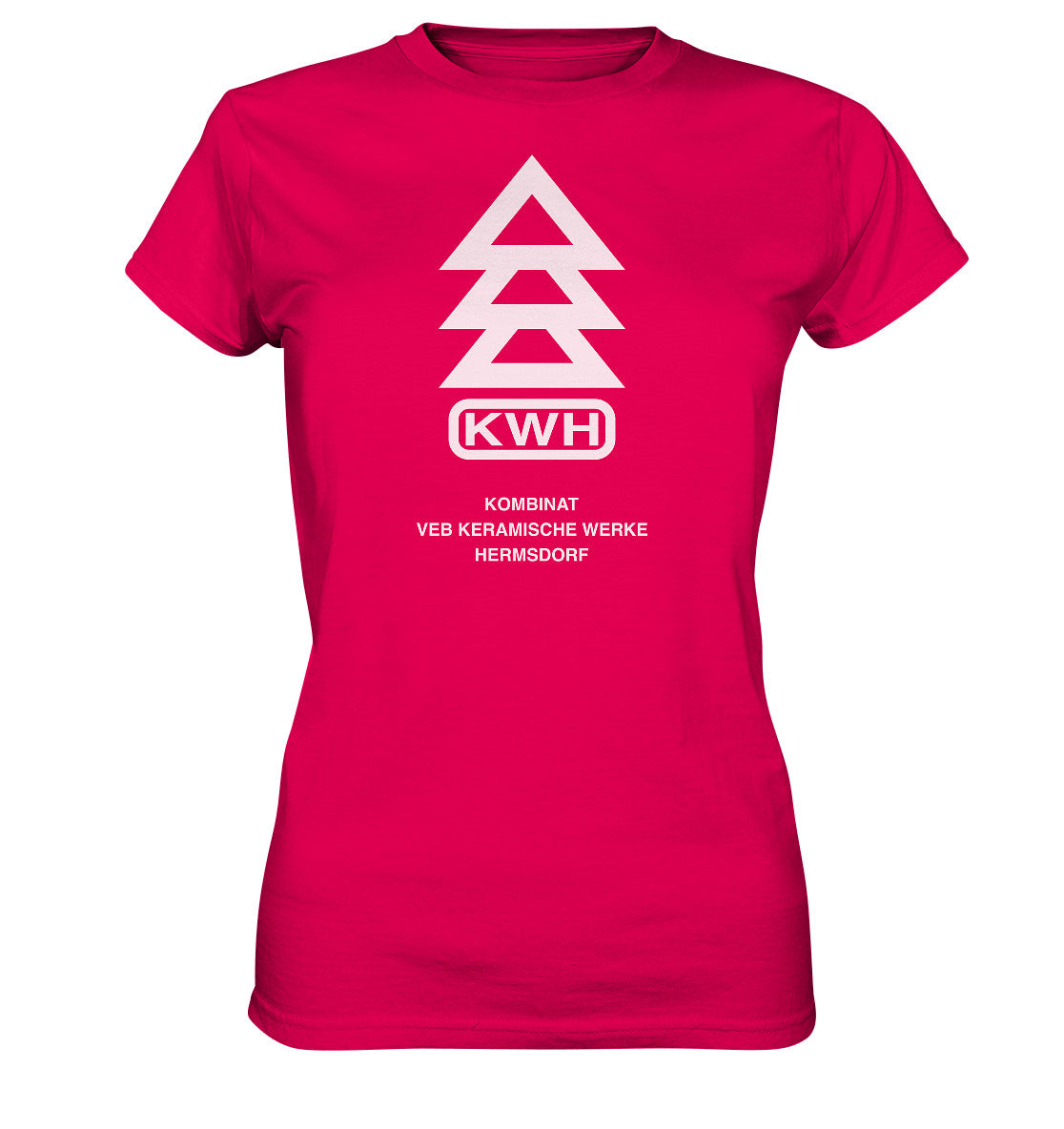 DDR Ostalgie Shirt Mädels • VEB KOMBINAT KERAMISCHE WERKE HERMSDORF