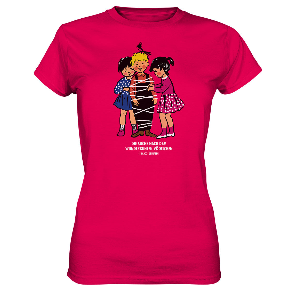 DDR Ostalgie Shirt Mädels • DIE SUCHE NACH DEM WUNDERBUNTEN VÖGELCHEN