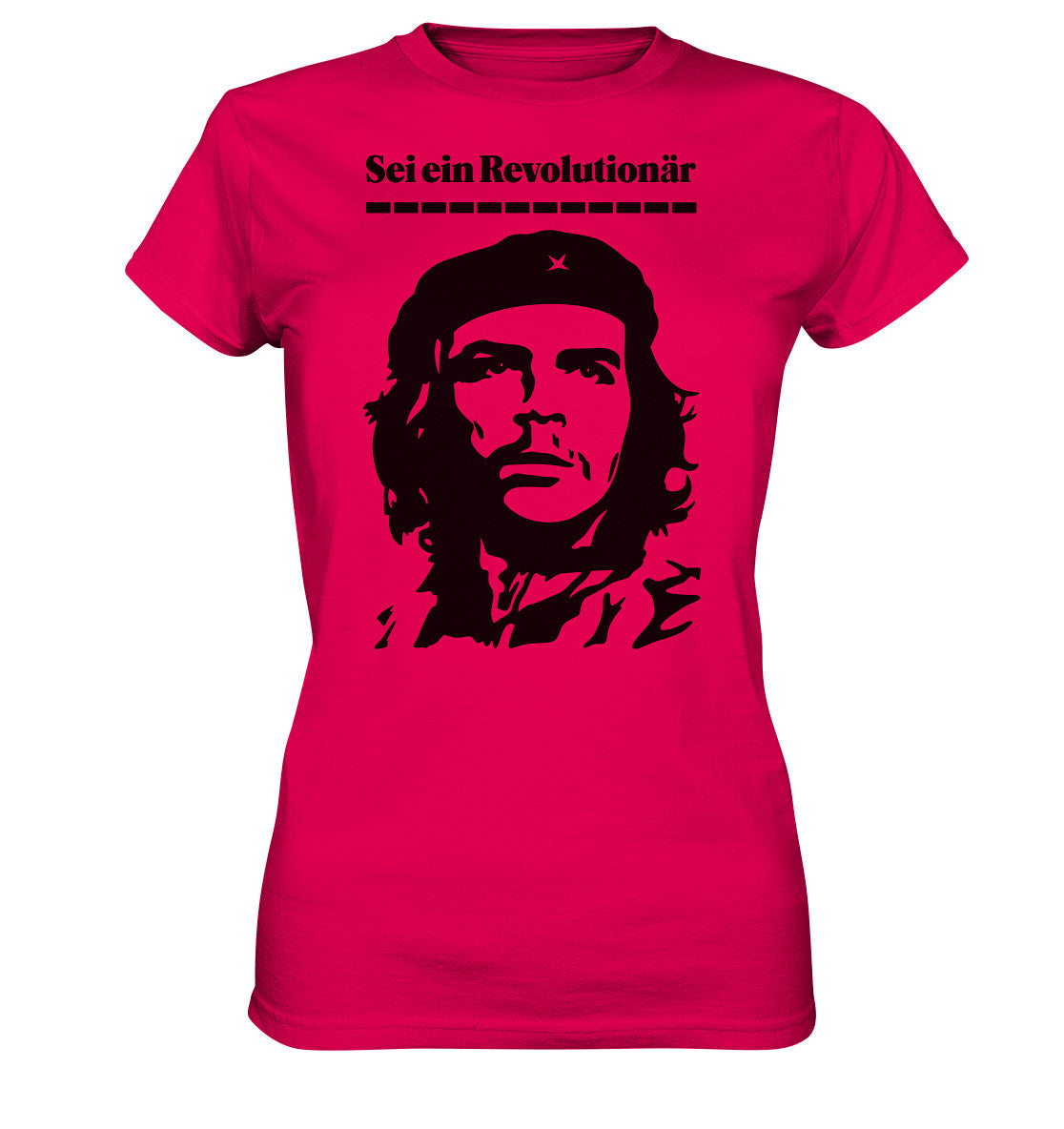 DDR Ostalgie Shirt Mädels • SEI EIN REVOLUTIONÄR - CHE GUEVARA (DDR ORIGINAL-PLAKAT)
