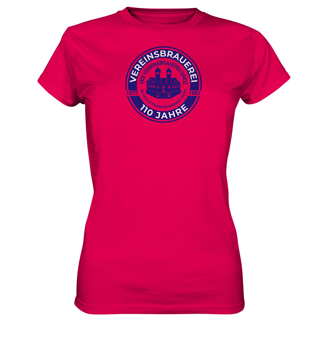 DDR Ostalgie Shirt Mädels • VEB VEREINSBRAUEREI GREIZ - GETRÄNKEKOMBINAT GERA