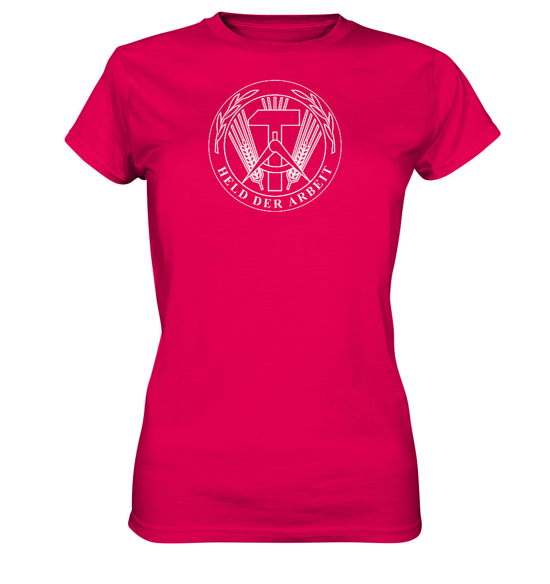 DDR Ostalgie Shirt Mädels • HELD DER ARBEIT - ORIGINALMEDAILLE