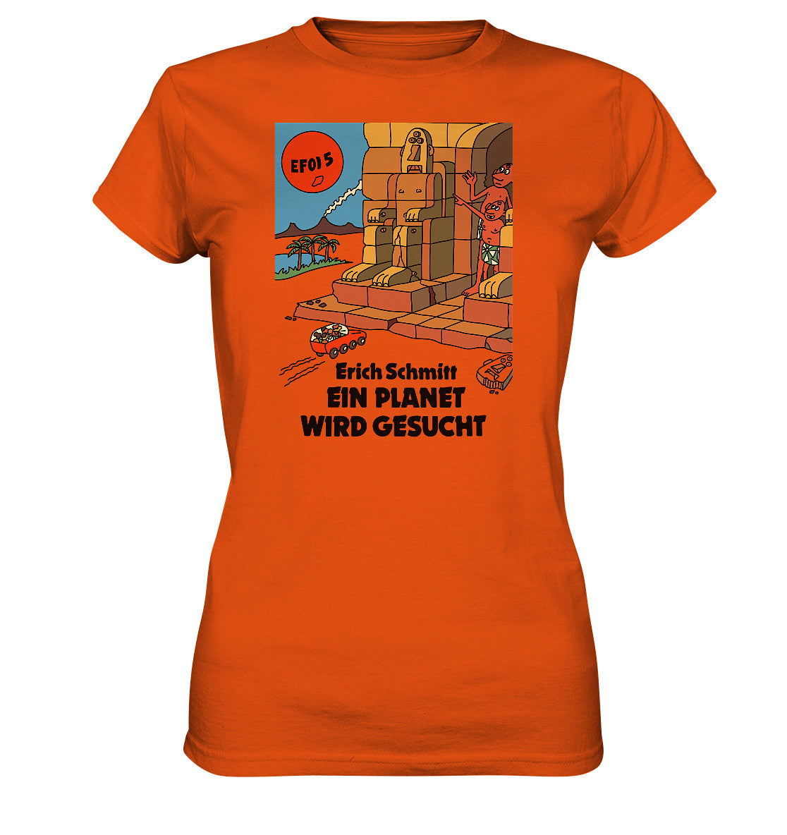 DDR Ostalgie Shirt Mädels • ERICH SCHMITT - EIN PLANET WIRD GESUCHT