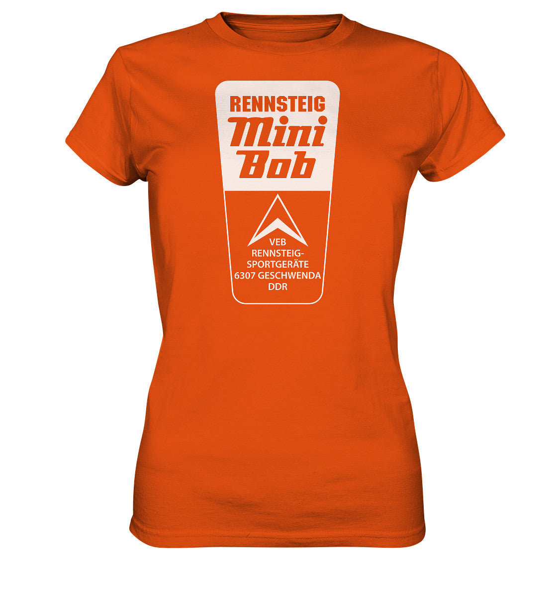 DDR Ostalgie Shirt Mädels • RENNSTEIG MINI BOB - Ladies Premium Shirt