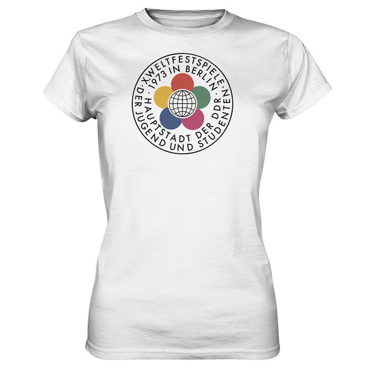 DDR Ostalgie Shirt Mädels • WELTFESTSPIELE 1973 - hell