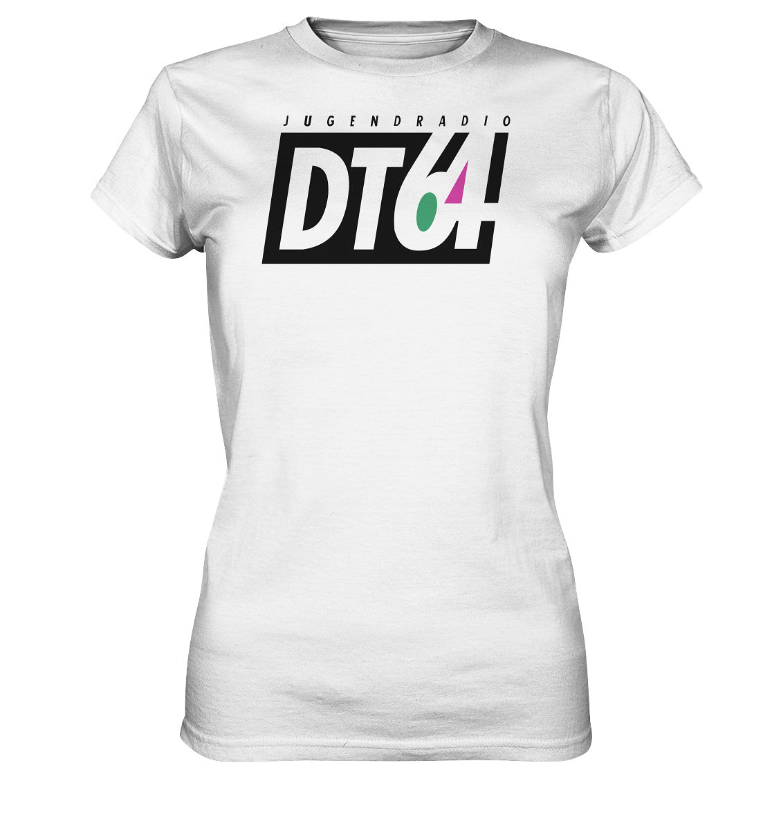 DDR Ostalgie Shirt Mädels • DT64 JUGENDRADIO - hell