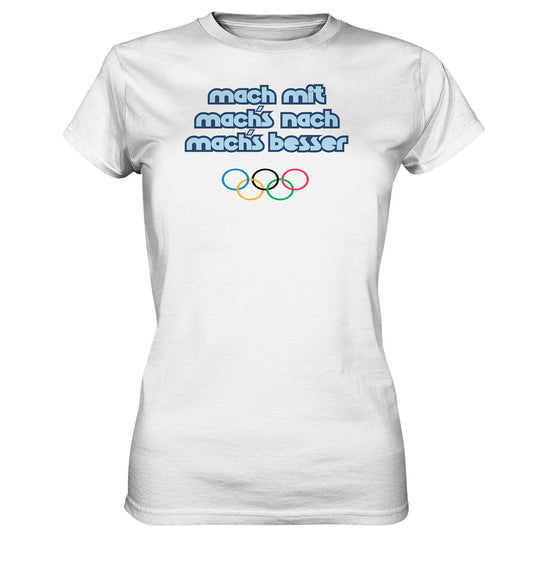 DDR Ostalgie Shirt Mädels • MACHMIT MACHSNACH MACHSBESSER