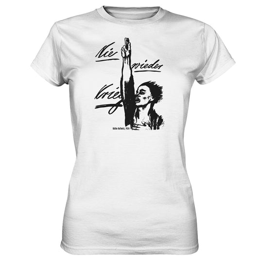 DDR Ostalgie Shirt Mädels • NIE WIEDER KRIEG - KÄTHE KOLLWITZ