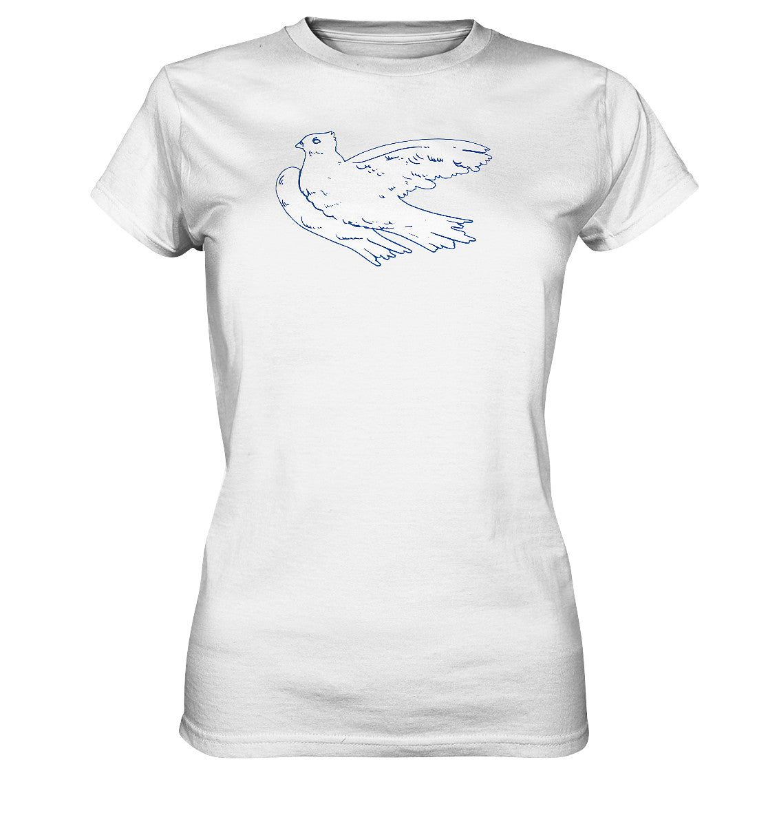 DDR Ostalgie Shirt Mädels • DDR - KLEINE WEISSE FRIEDENSTAUBE