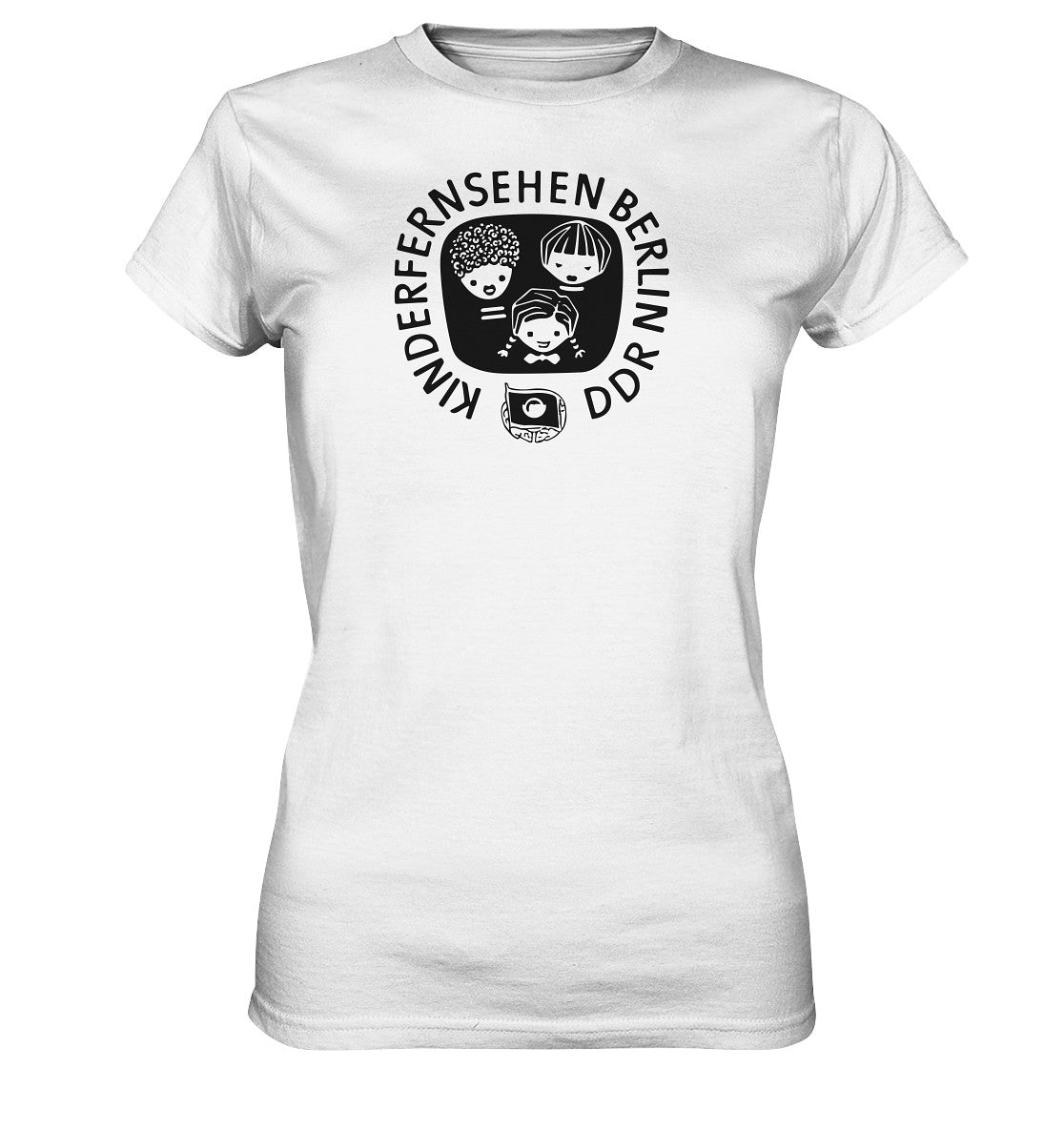 DDR Ostalgie Shirt Mädels • DDR KINDERFERNSEHEN