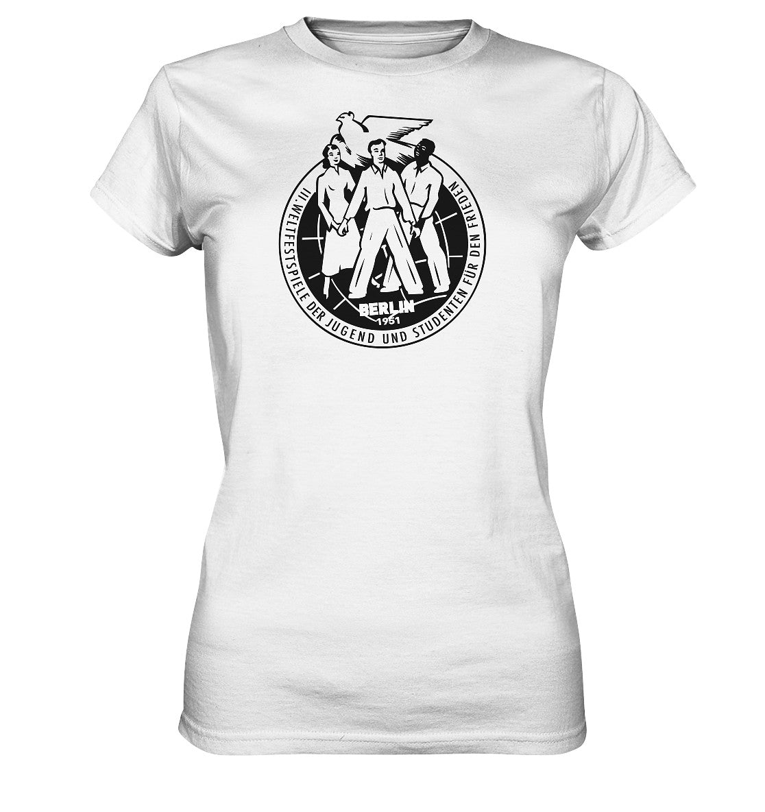 DDR Ostalgie Shirt Mädels • 3. WELTFESTSPIELE DER JUGEND 1951