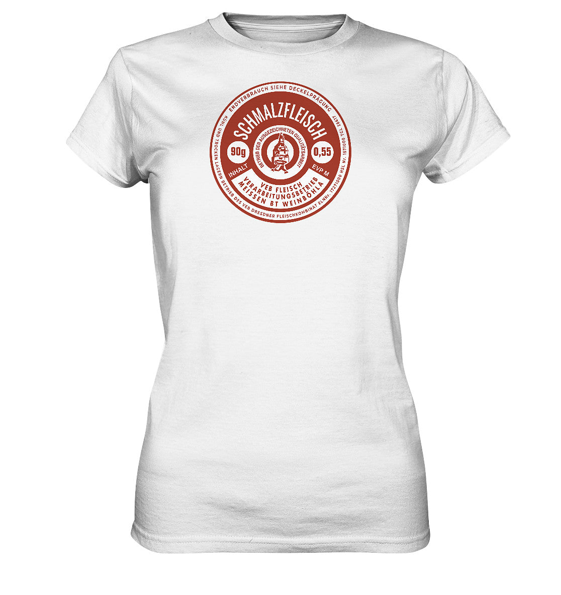 DDR Ostalgie Shirt Mädels • SCHMALZFLEISCH - VEB FLEISCH MEISSEN