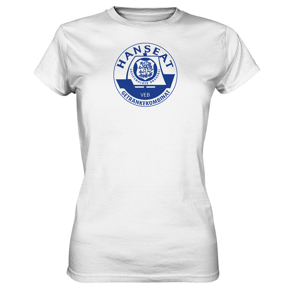 DDR Ostalgie Shirt Mädels • HANSEAT GREIFSWALDER BRAUEREI VEB