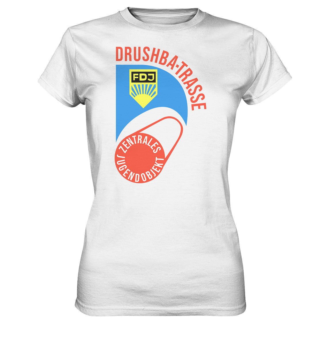 DDR Ostalgie Shirt Mädels • DRUSCHBA TRASSE