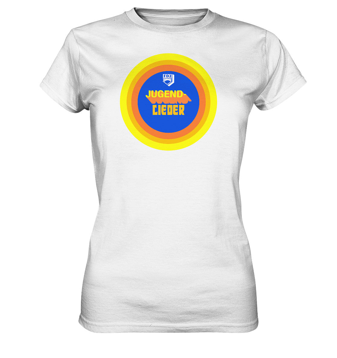 DDR Ostalgie Shirt Mädels • FDJ JUGENDLIEDER