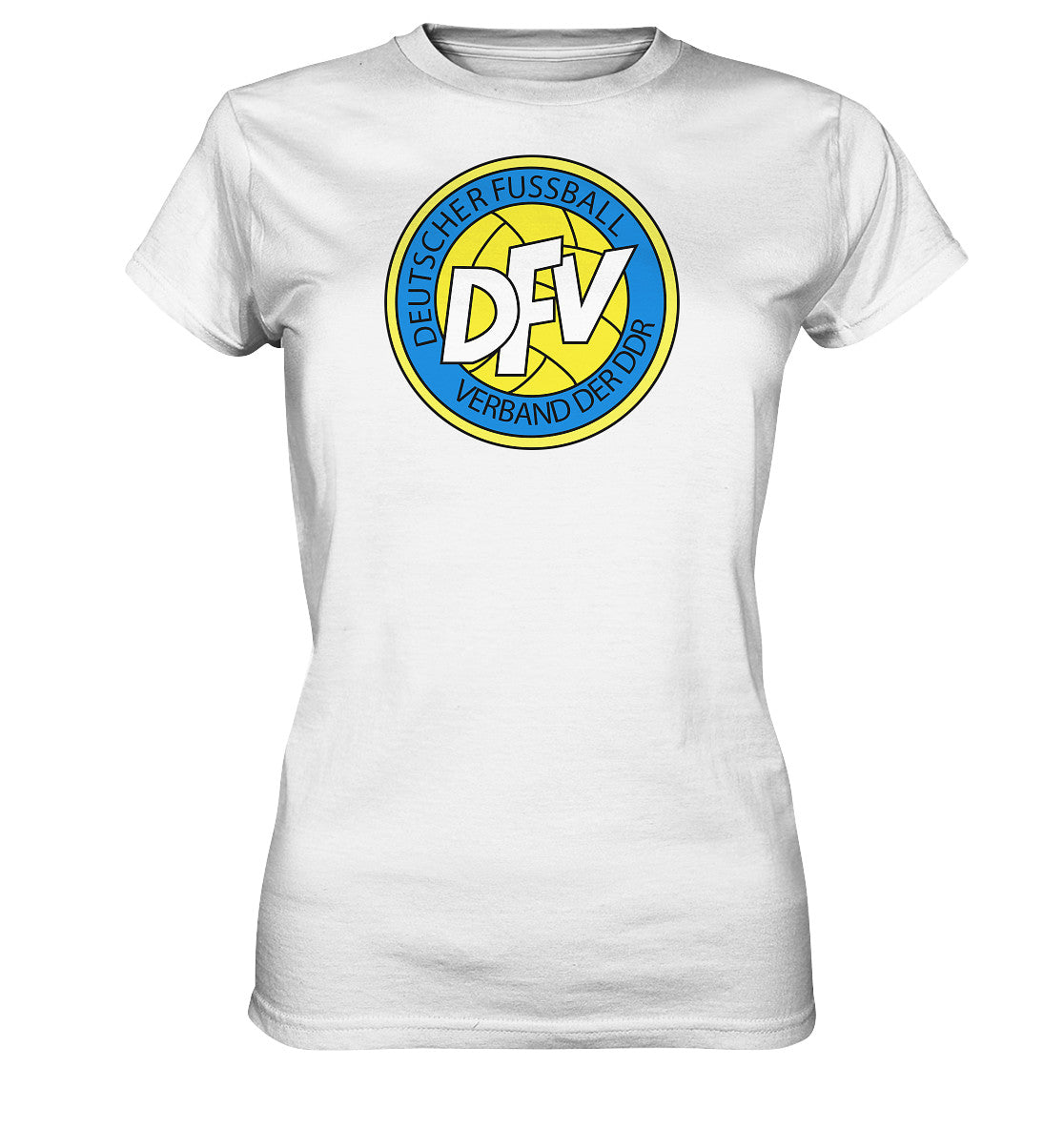 DDR Ostalgie Shirt Mädels • FUSSBALL-VERBAND DER DDR