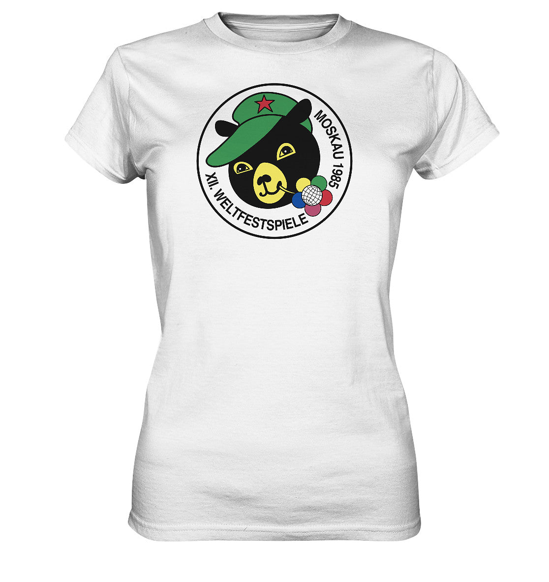 DDR Ostalgie Shirt Mädels • WELTFESTSPIELE, MOSKAU 1985