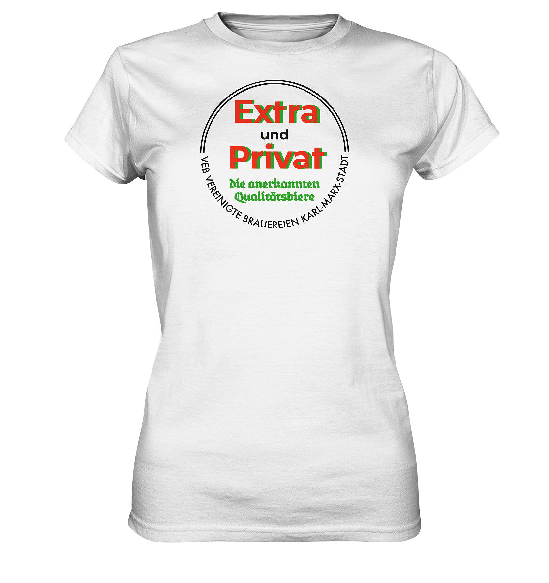 DDR Ostalgie Shirt Mädels • VEB BRAUEREIEN KARL-MARX-STADT