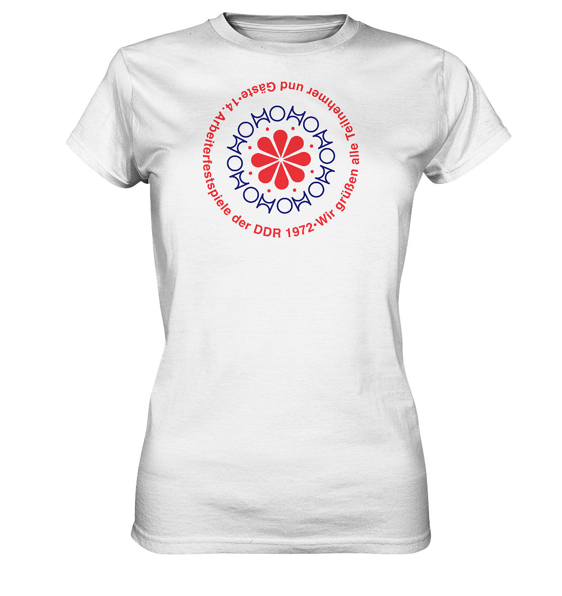 DDR Ostalgie Shirt Mädels • 14. ARBEITERFESTSPIELE DER DDR 1972