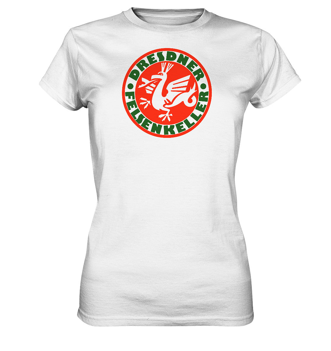 DDR Ostalgie Shirt Mädels • VEB DRESDNER FELSENKELLER - BIERDECKEL