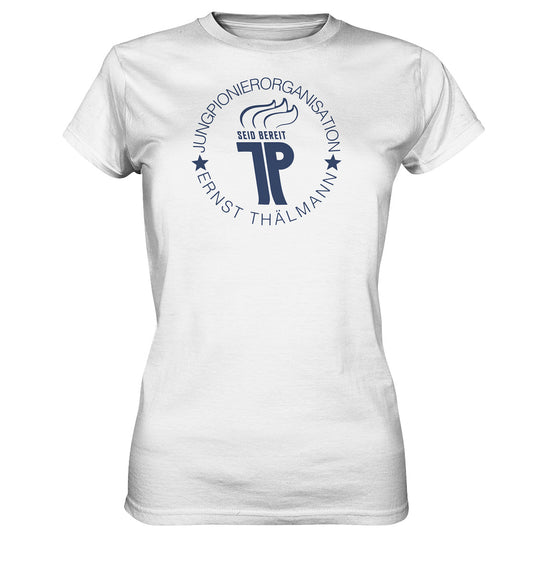 DDR Ostalgie Shirt Mädels • JUNGE PIONIERE - LOGO hell