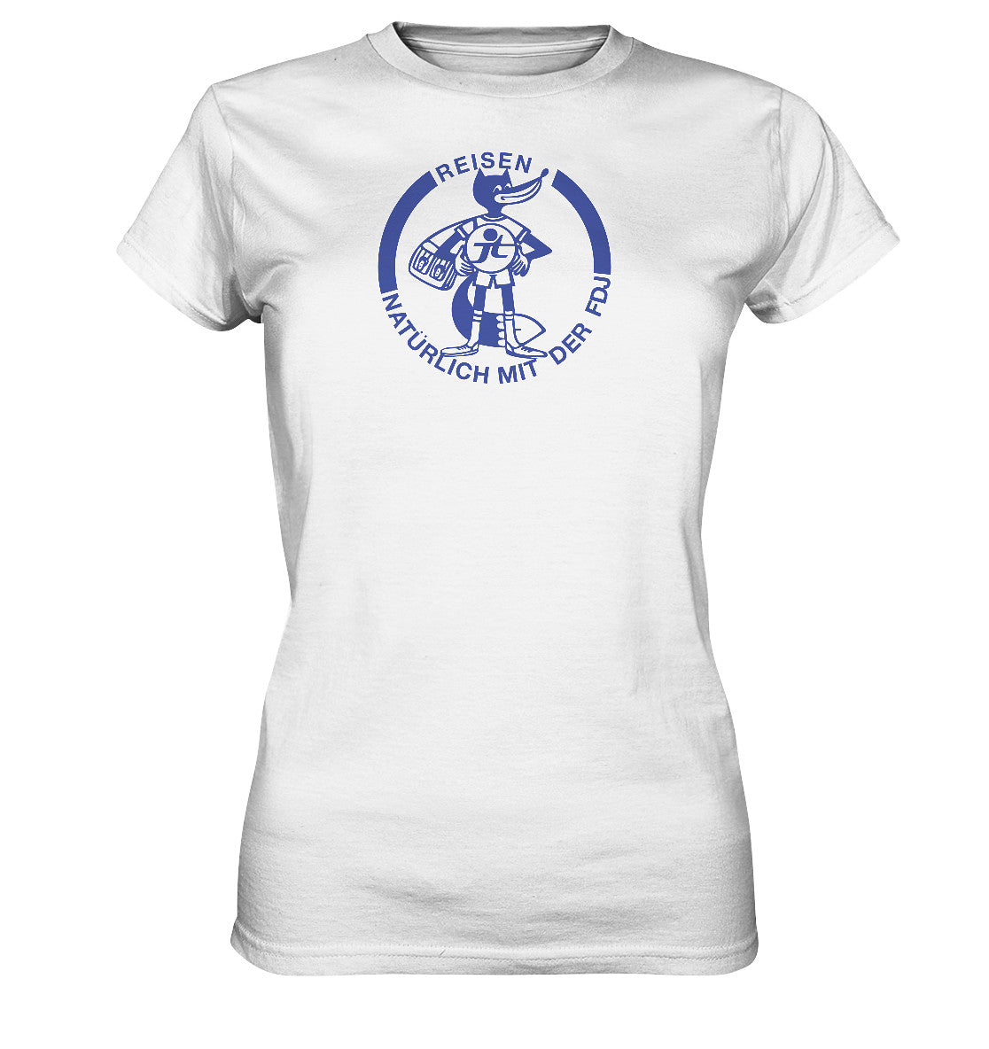 DDR Ostalgie Shirt Mädels • FDJ JUGENDTOURIST