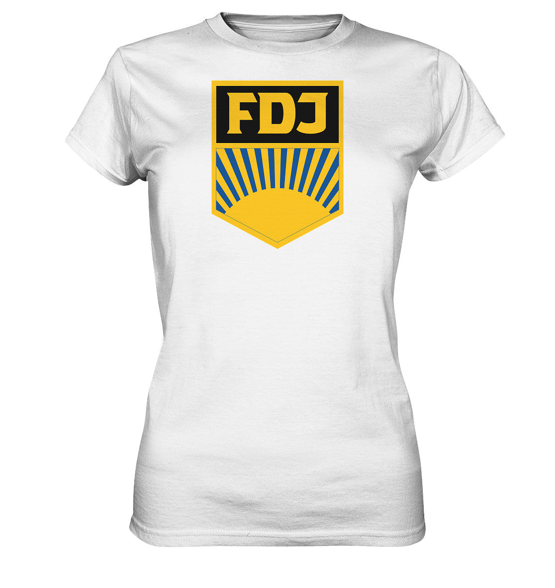 DDR Ostalgie Shirt Mädels • FDJ FREIE DEUTSCHE JUGEND