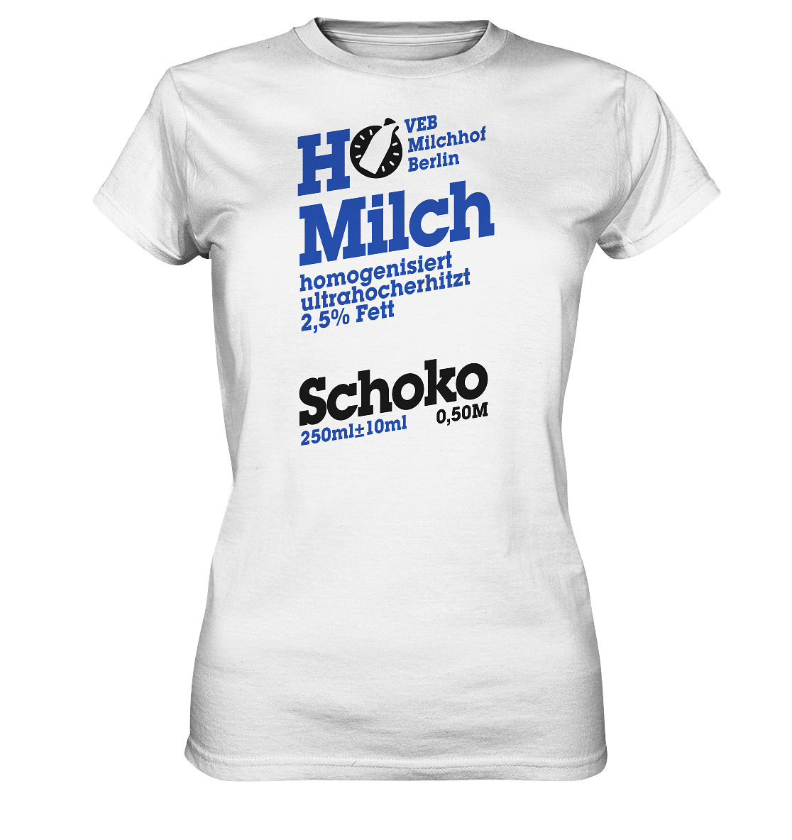 DDR Ostalgie Shirt Mädels • VEB MILCHHOF BERLIN
