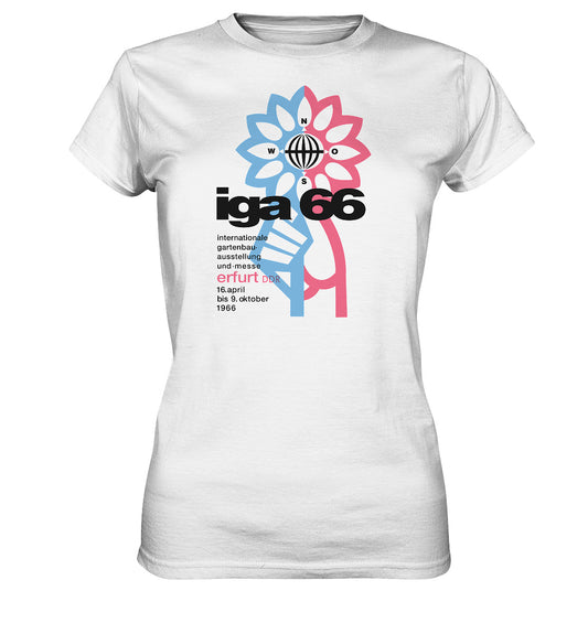 DDR Ostalgie Shirt Mädels •  IGA ERFURT 1966