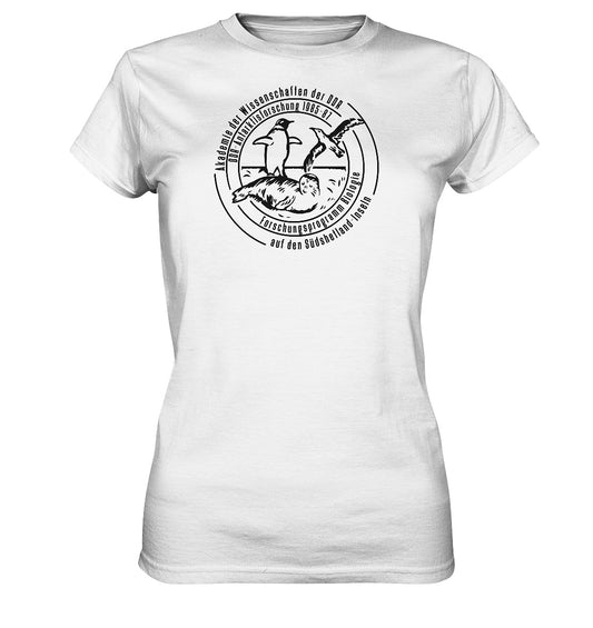 DDR Ostalgie Shirt Mädels • ANTARKTISFORSCHUNG DER DDR - 1985-1987 - POSTSTEMPEL