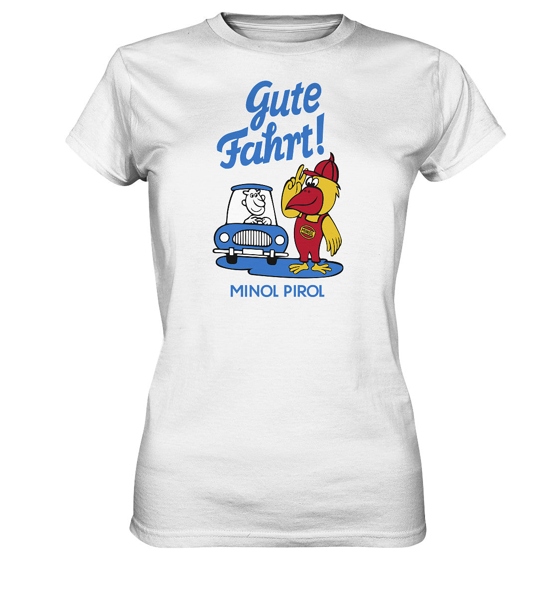 DDR Ostalgie Shirt Mädels • GUTE FAHRT! MINOL PIROL