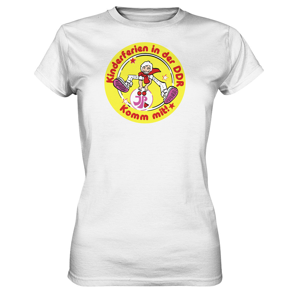 DDR Ostalgie Shirt Mädels • JP - KINDERFERIEN IN DER DDR