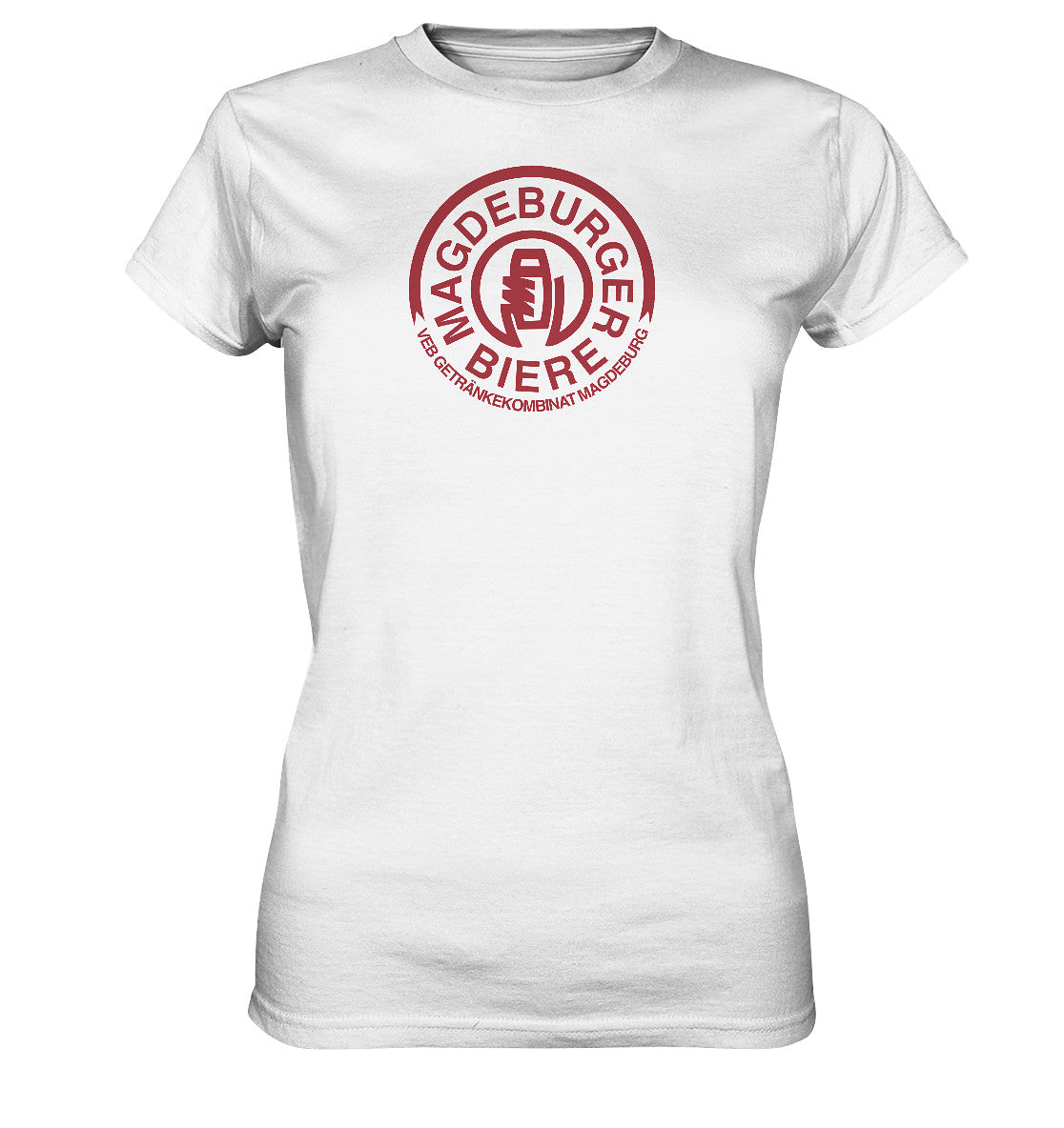 PREMIUM SHIRT MÄDELS • VEB GETRÄNKEKOMBINAT MAGDEBURG - BIERE