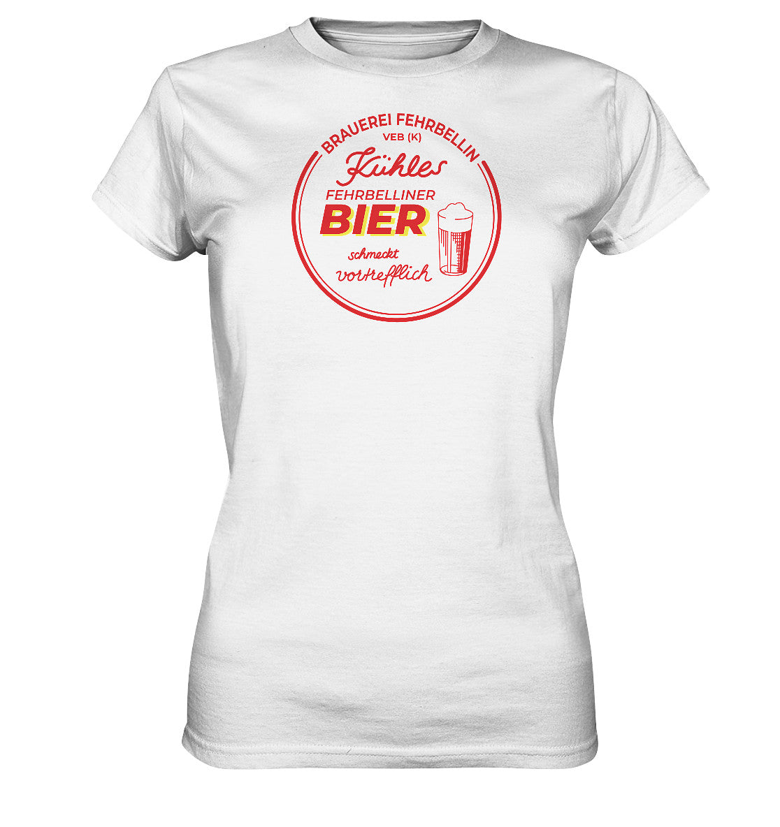 DDR Ostalgie Shirt Mädels • VEB FEHRBELLINER BIER