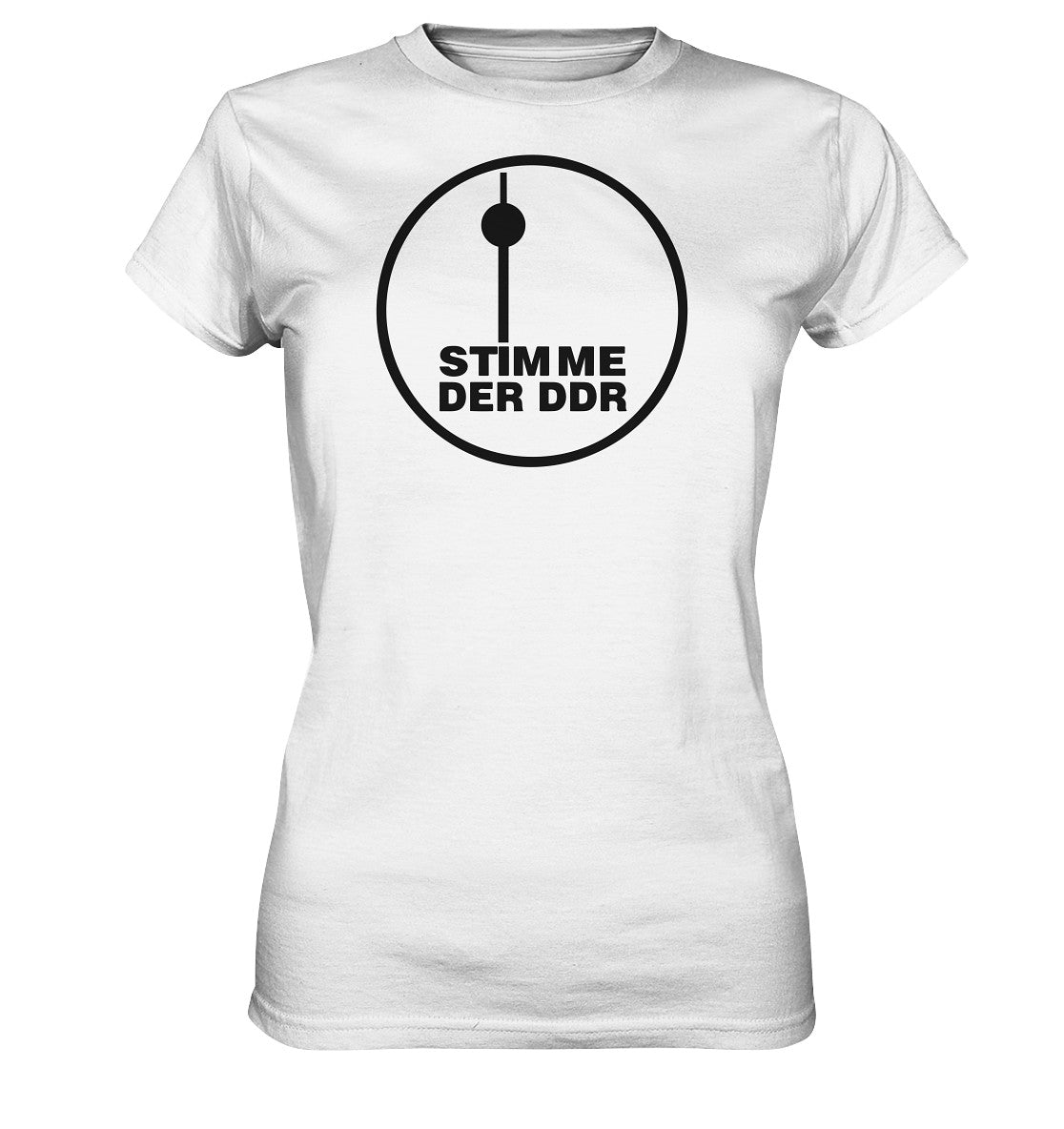 DDR Ostalgie Shirt Mädels • STIMME DER DDR dunkel