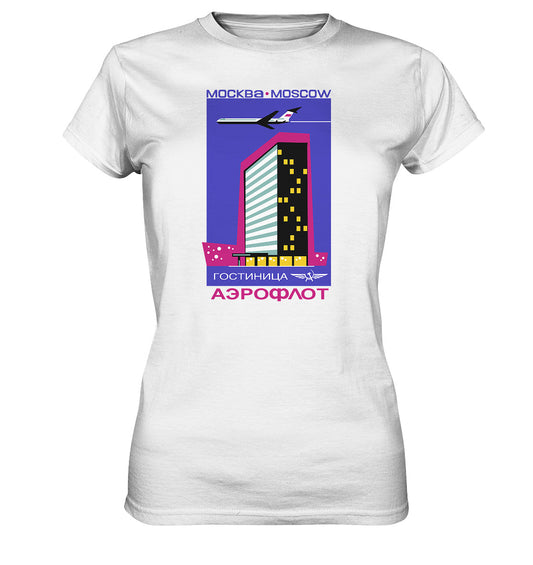 DDR Ostalgie Shirt Mädels • AEROFLOT MOSKAU
