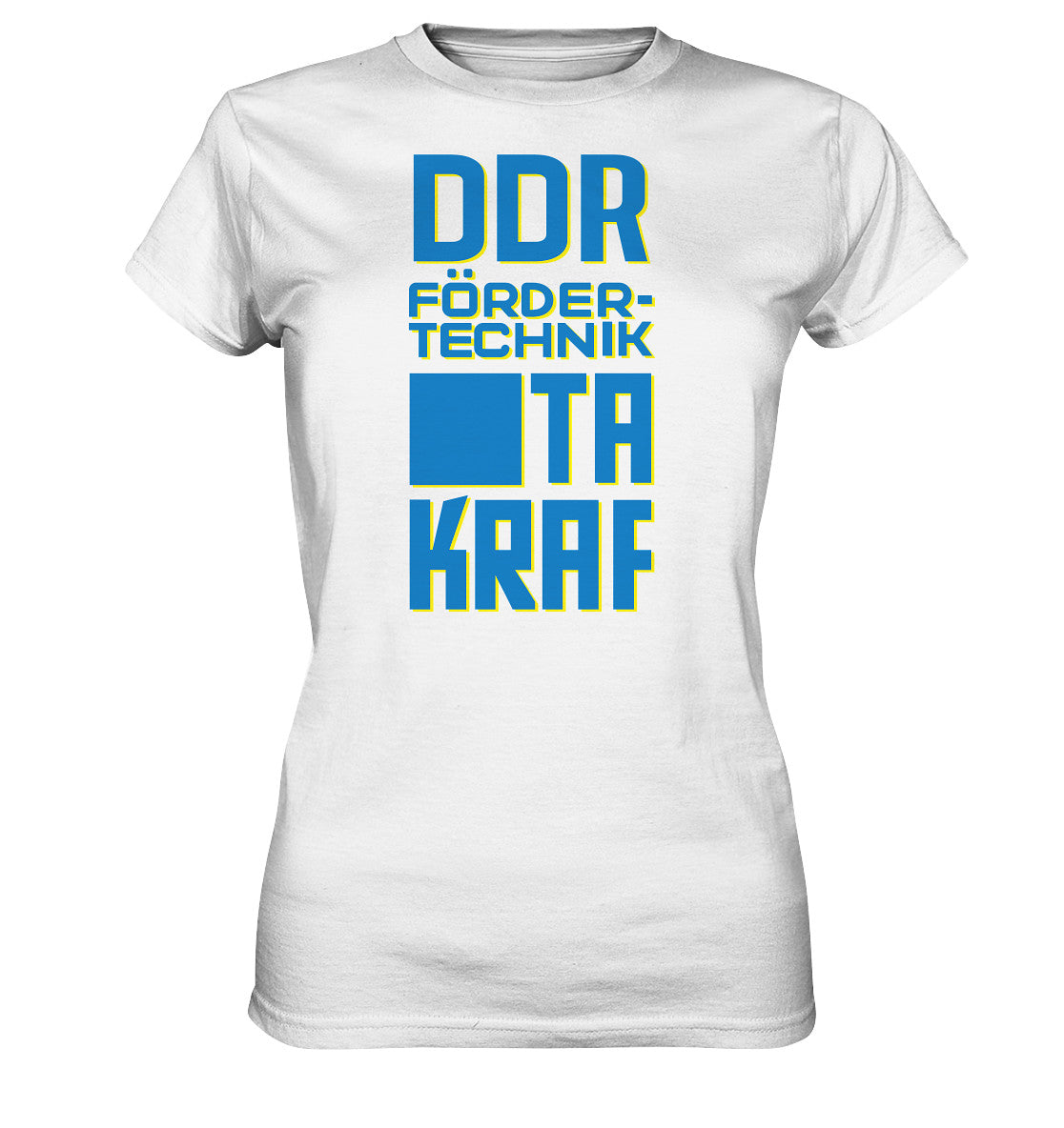 DDR Ostalgie Shirt Mädels • DDR FÖRDERTECHNIK TAKRAF