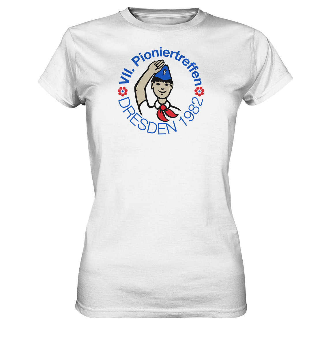 DDR Ostalgie Shirt Mädels • 7. PIONIERTREFFEN - DRESDEN 1982