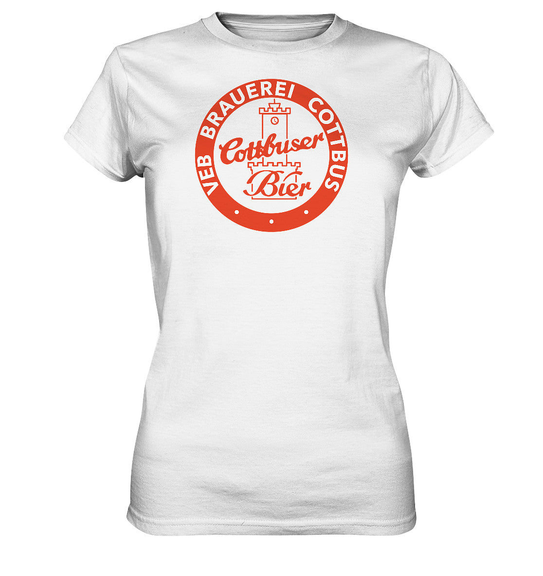 DDR Ostalgie Shirt Mädels • VEB BRAUEREI COTTBUS