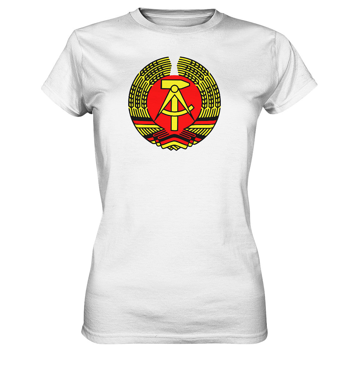 DDR Ostalgie Shirt Mädels • DDR EMBLEM
