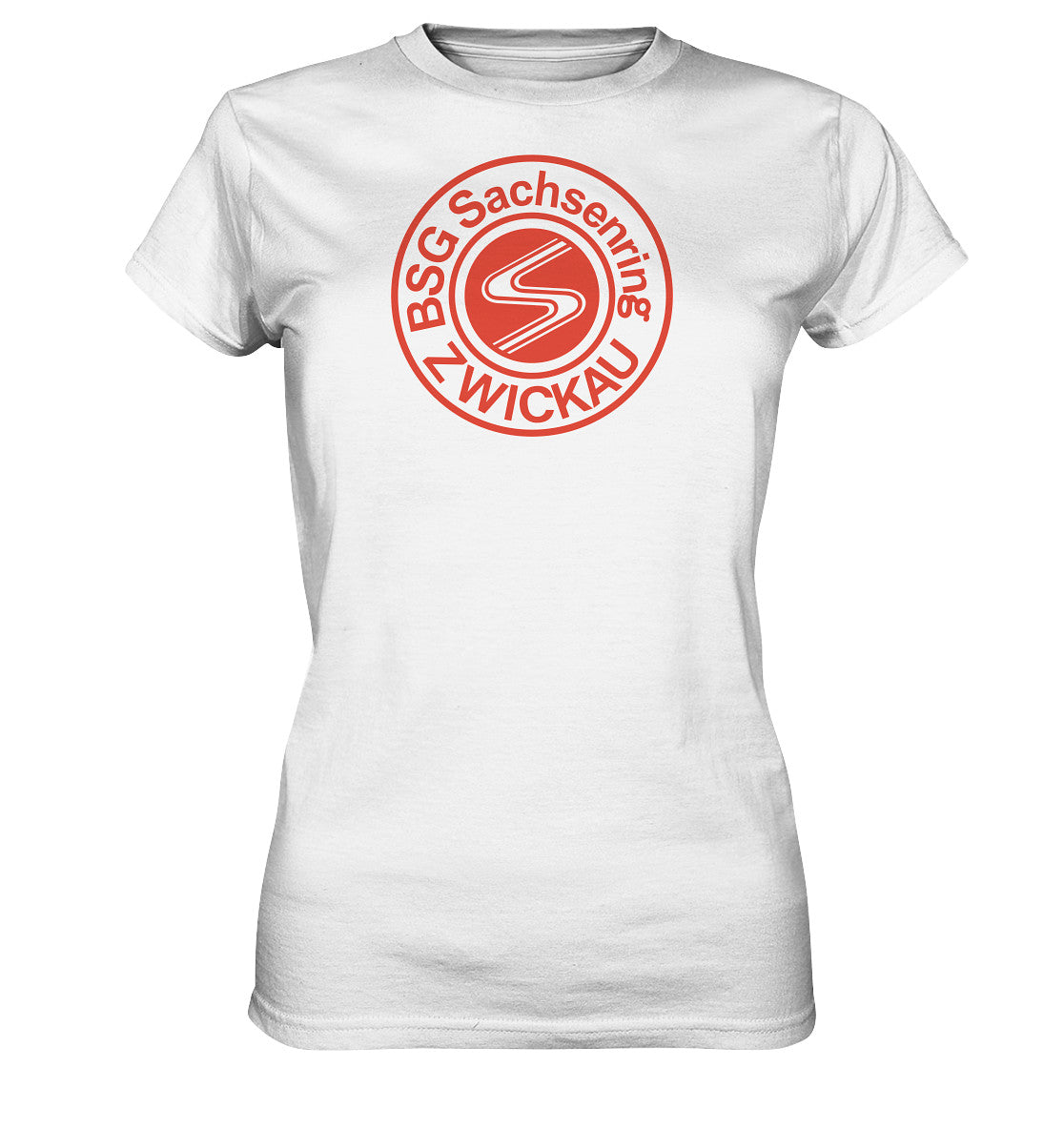 DDR Ostalgie Shirt Mädels • SACHSENRING ZWICKAU - hell