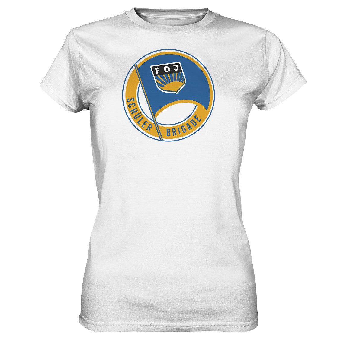 DDR Ostalgie Shirt Mädels • FDJ SCHÜLERBRIGADE