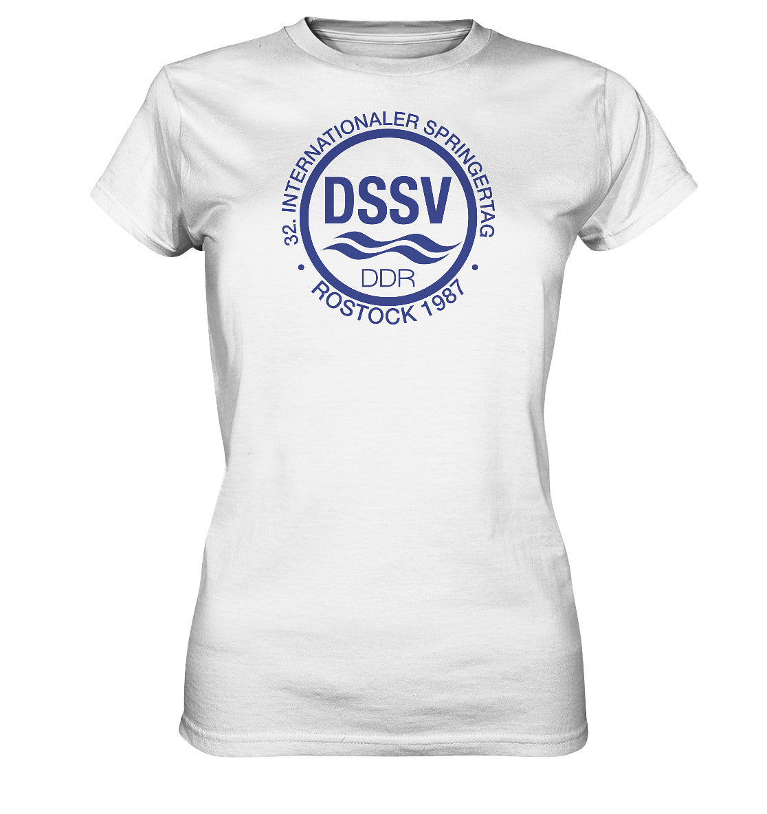 DDR Ostalgie Shirt Mädels • INTERNATIONALER SPRINGERTAG - ROSTOCK 1987 - hell