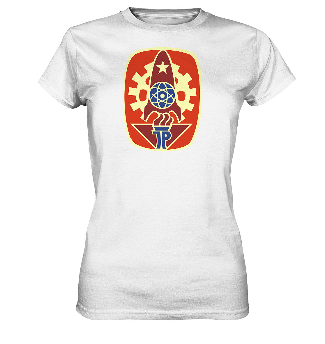 DDR Ostalgie Shirt Mädels • PIONIERABZEICHEN JUNGE TECHNIKER