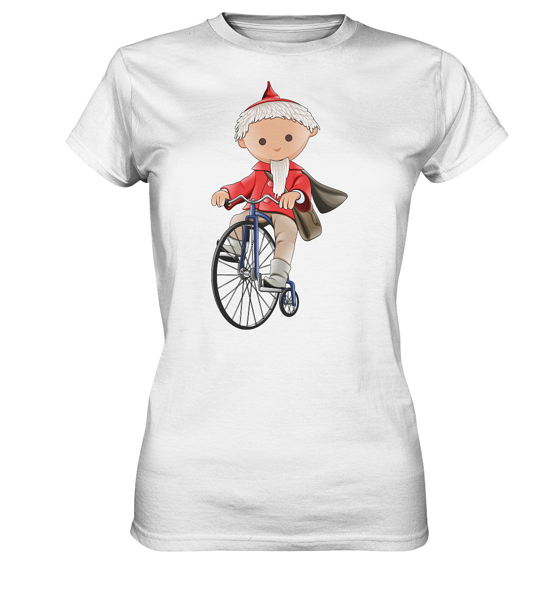 DDR Ostalgie Shirt Mädels • UNSER SANDMÄNNCHEN - AUF DEM HOCHRAD - ROT (PU-97, 1969)
