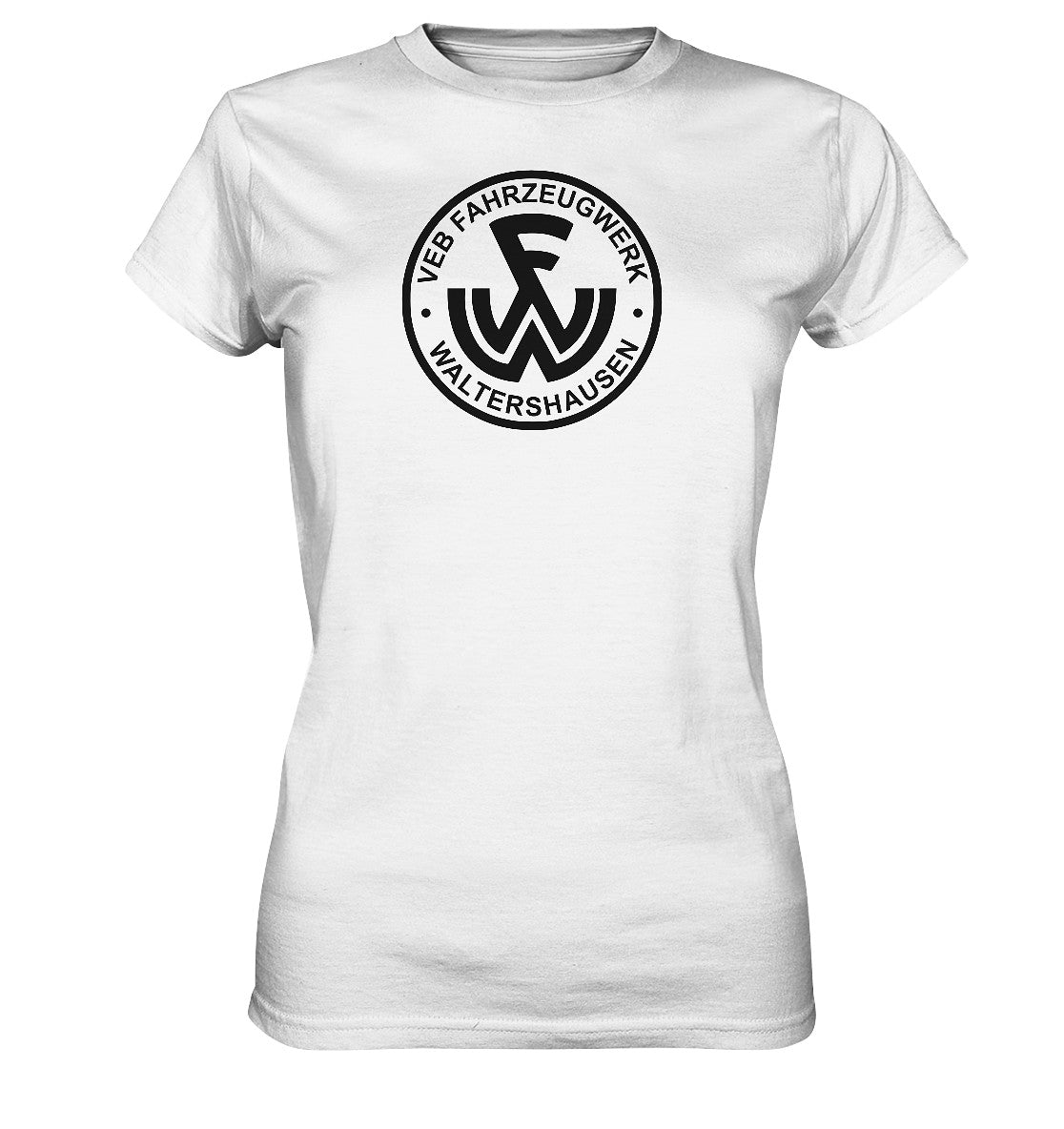 DDR Ostalgie Shirt Mädels • VEB FAHRZEUGWERK WALTERSHAUSEN - hell